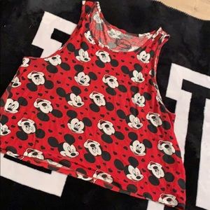 Mickey crop top